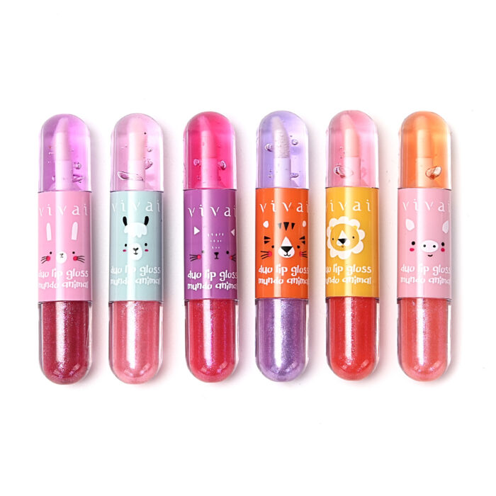 Duo Lip Gloss Mundo Animal